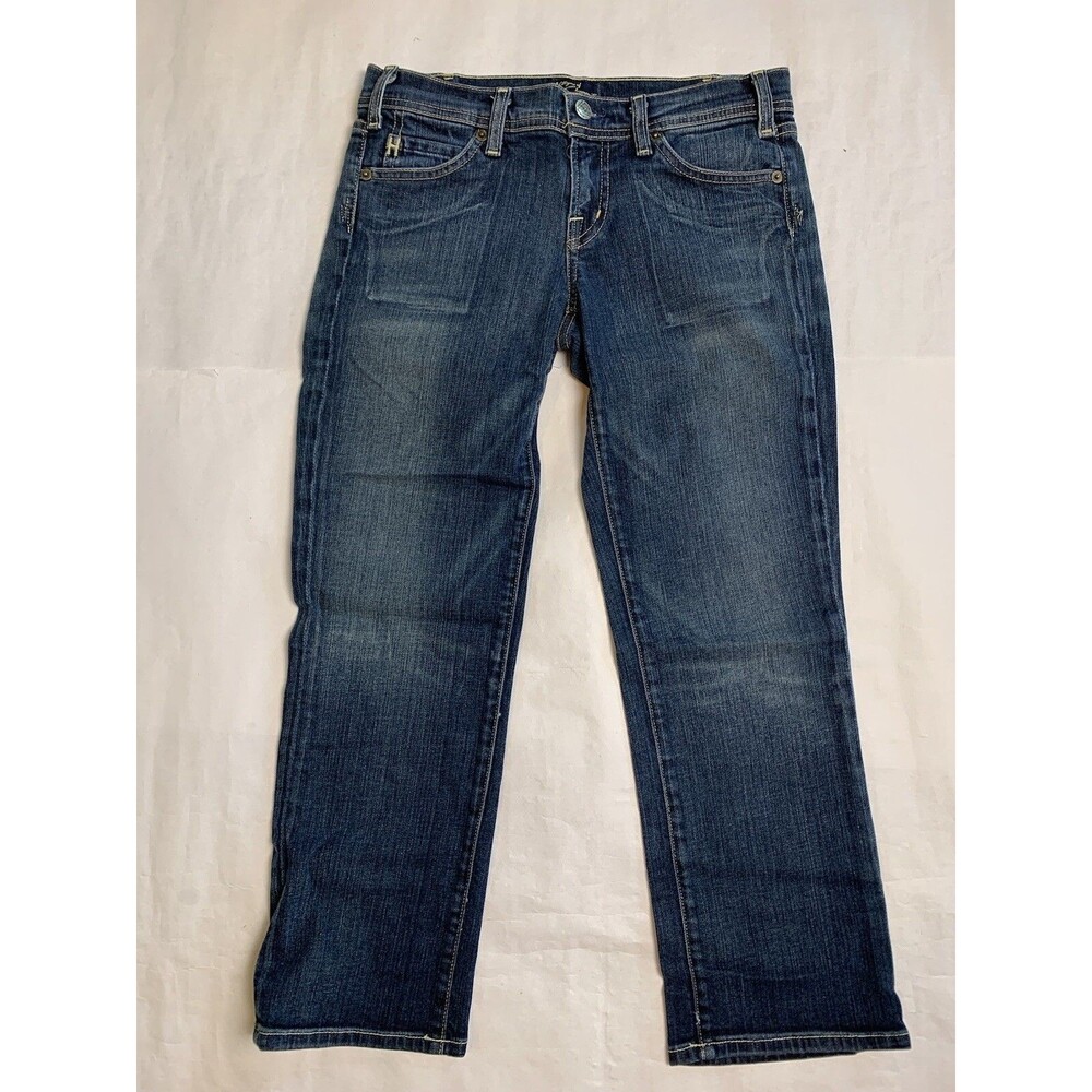 Citizens of Humanity Jeans Womens 26 Blue Crop Ankle Preppy USA Jerome Dahan